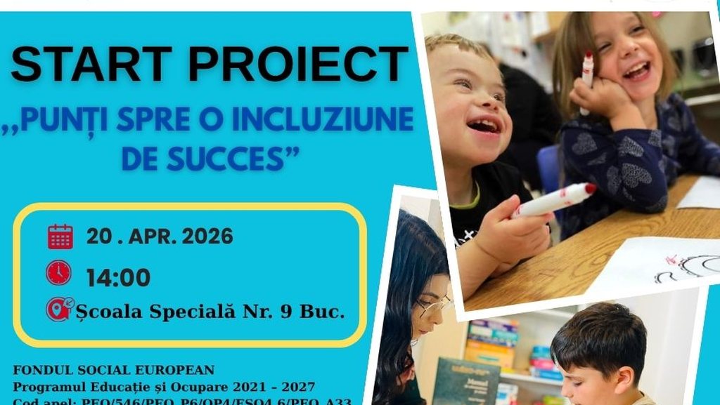 PUNȚI SPRE O INCLUZIUNE DE SUCCES - proiect ARTAADHD